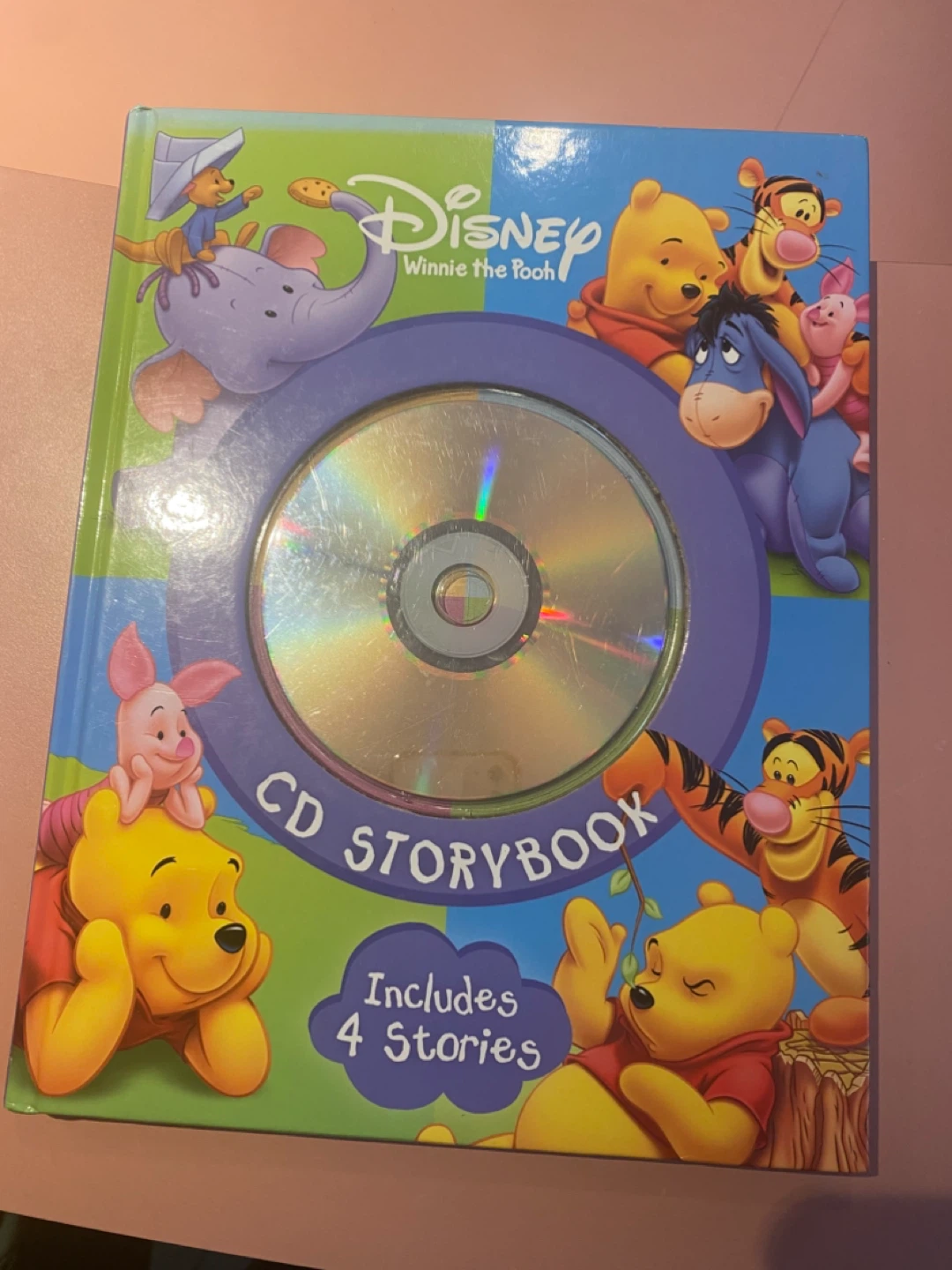 Disney Winnie the Pooh CD Storybook with 4 Stories