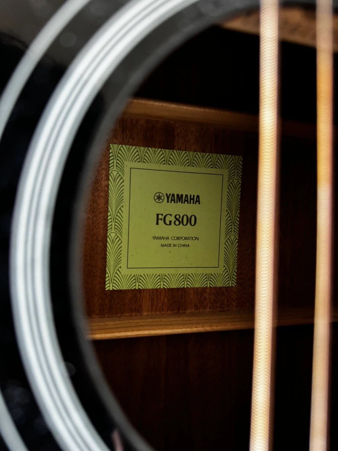 Yamaha FG800 Acoustic Guitar - photo 2