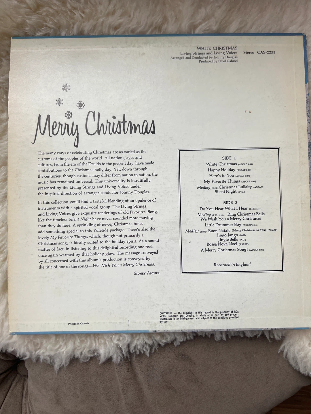 White Christmas & Mary Poppins Vinyl and Elton cassette - photo 5