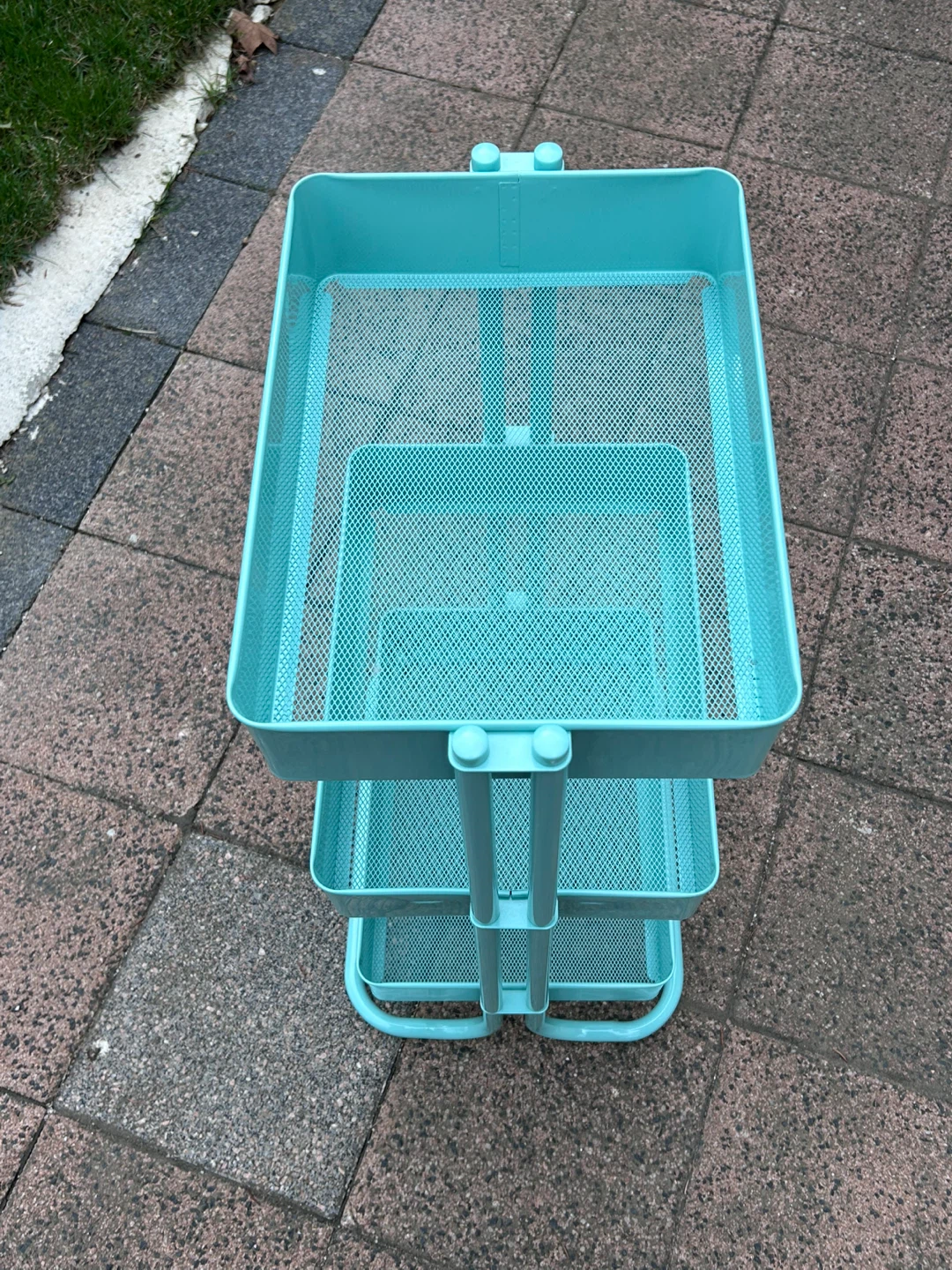Turquoise 3-Tier Cart - photo 4