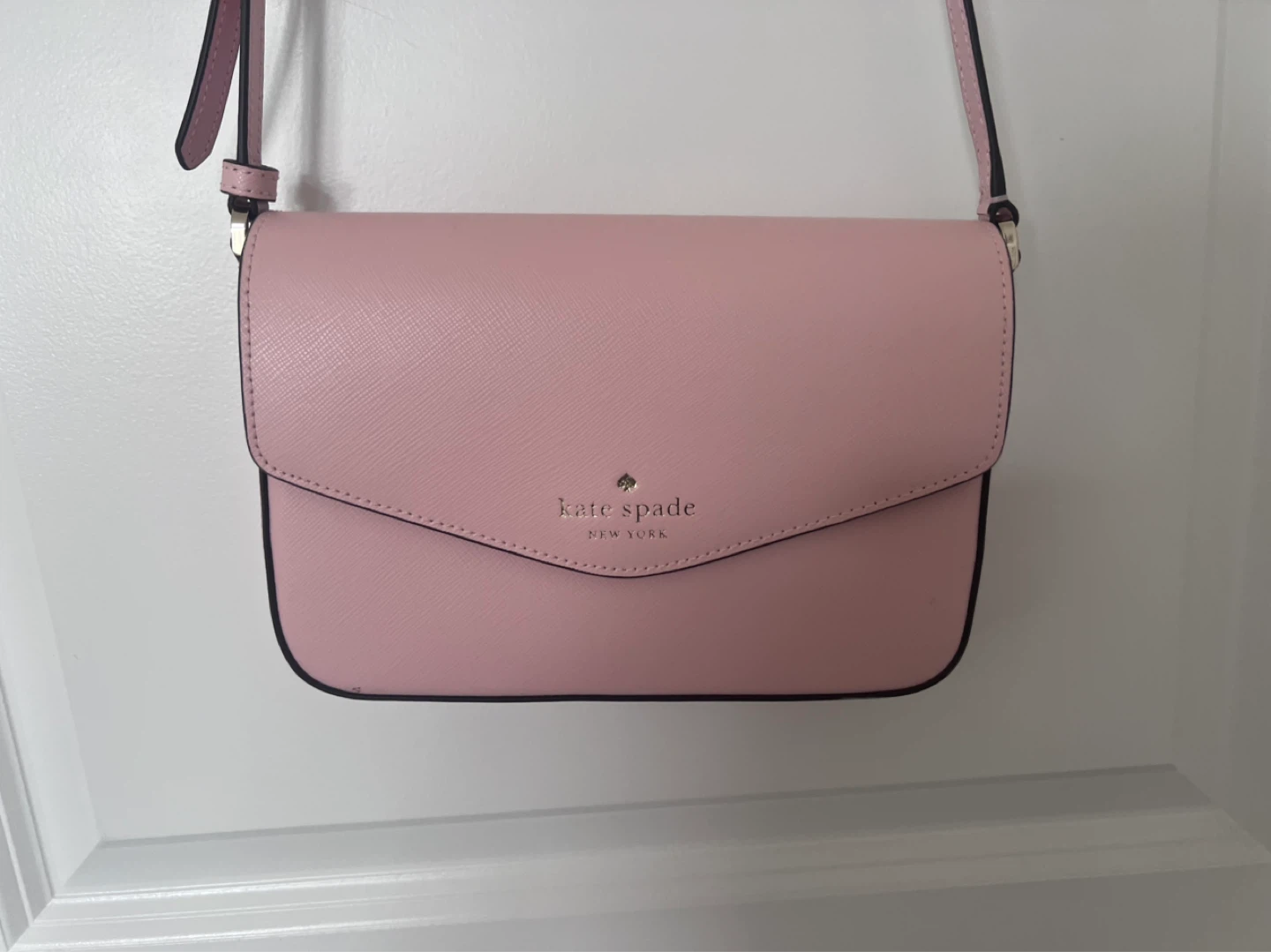 Kate Spade Pink Leather Crossbody Bag