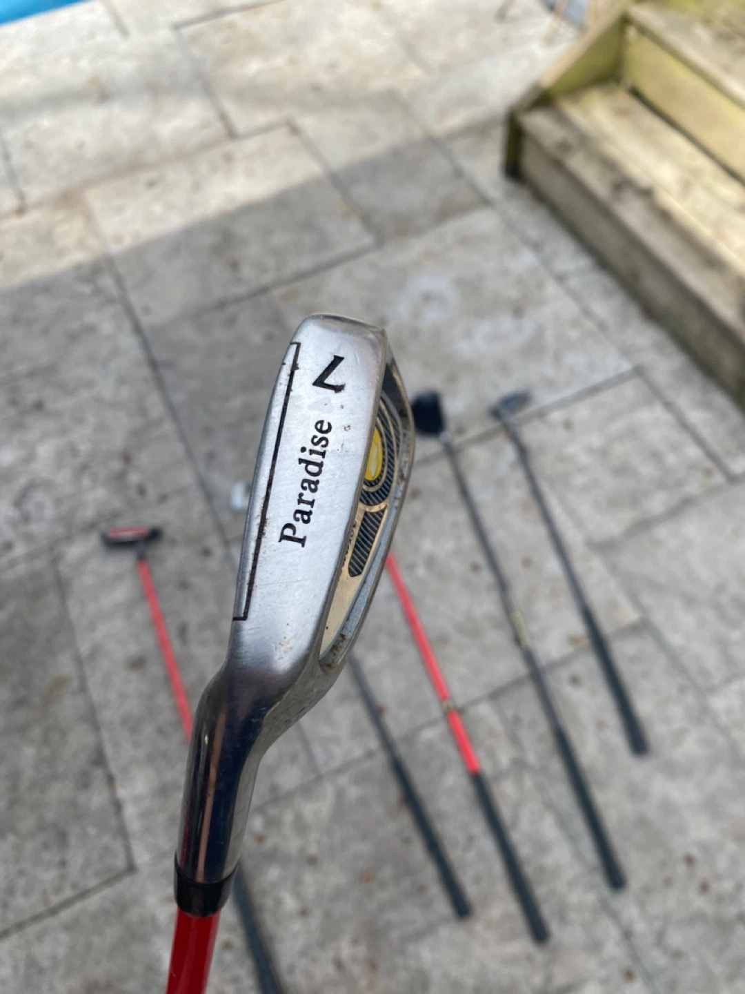 Left-Handed Junior Golfing Set Small Paradise Clubs with Driver - photo 3