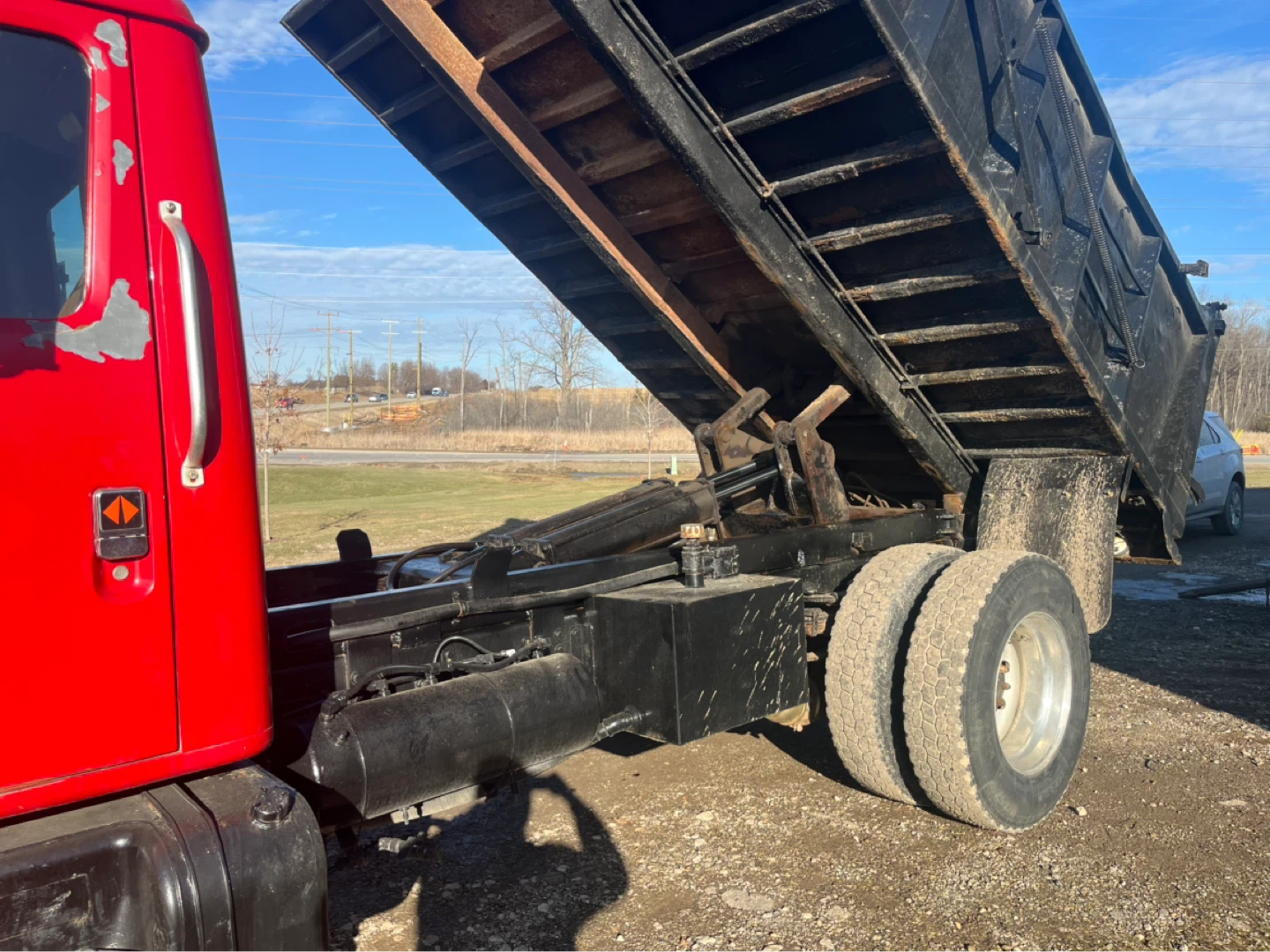 Red International Dump Truck - photo 4
