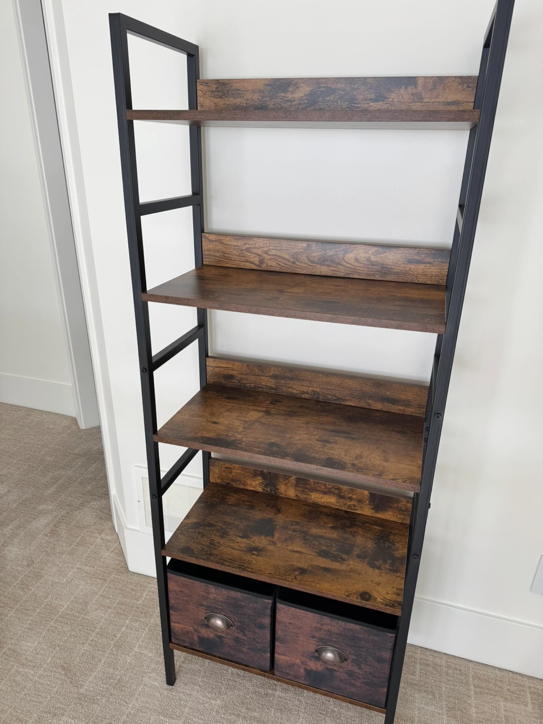 5-Tier Shelf with 2 Drawers
