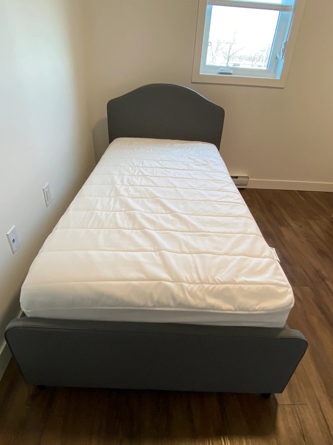 Twin Bed Frame and Mattress