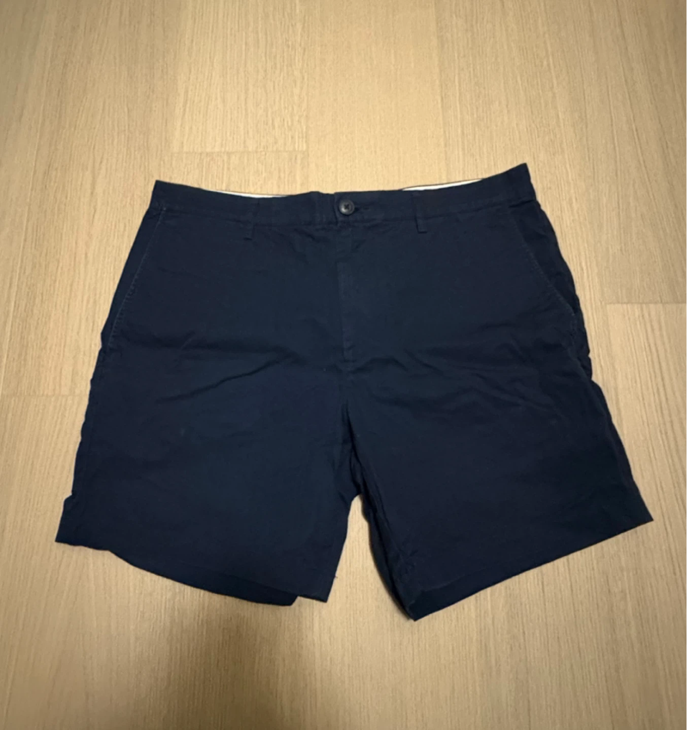 Club Monaco Baxter Fit Shorts - Navy - Size 34