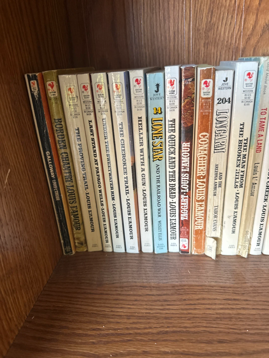 Collection of Louis L'Amour Western Books - photo 3