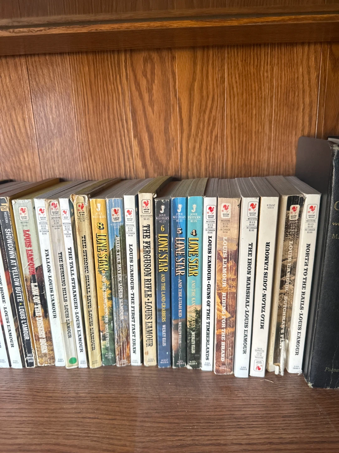 Collection of Louis L'Amour Western Books - photo 5