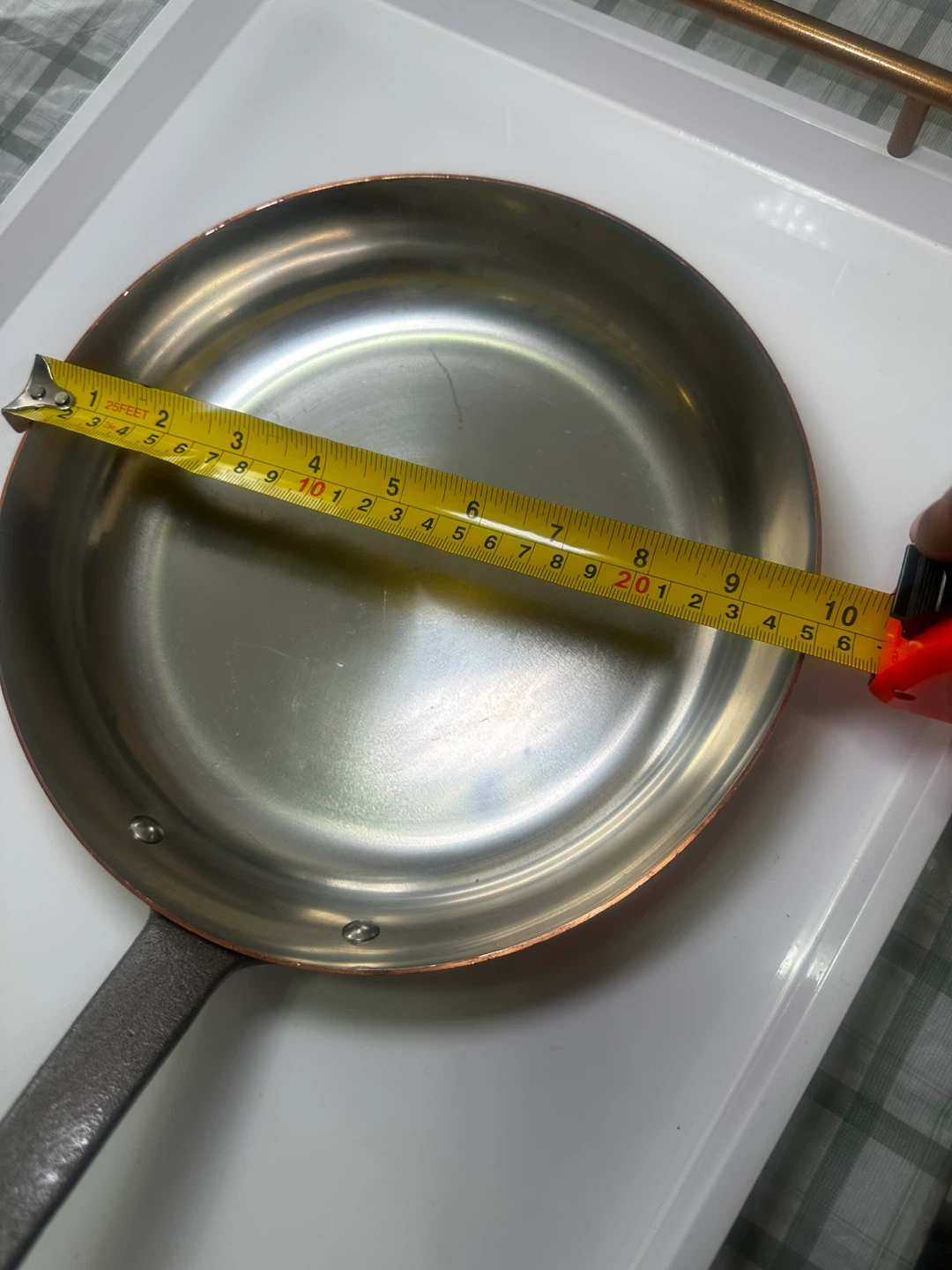 HOMESENSE Copper Sauté Pan - 10 inch - photo 3