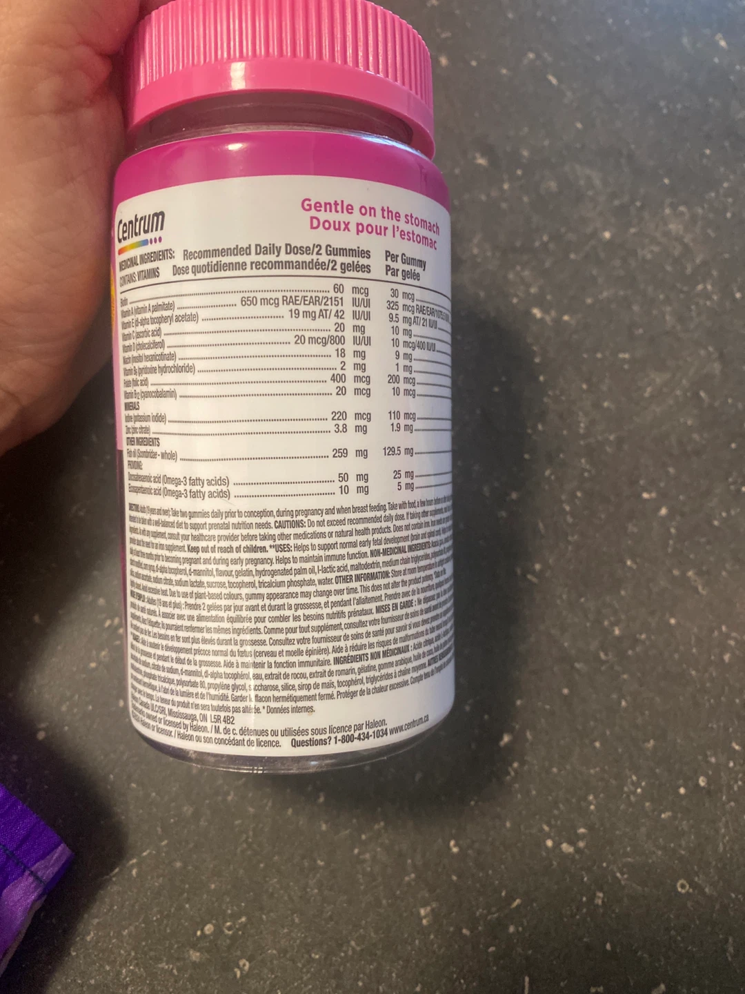 New (Unopened) Centrum Prenatal Multigummies - 3 packs - photo 3