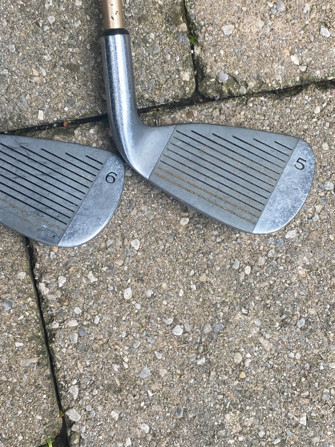 Ultimate Titanium Golf Clubs Left-Handed 5 and 6 Iron Lefty - photo 3