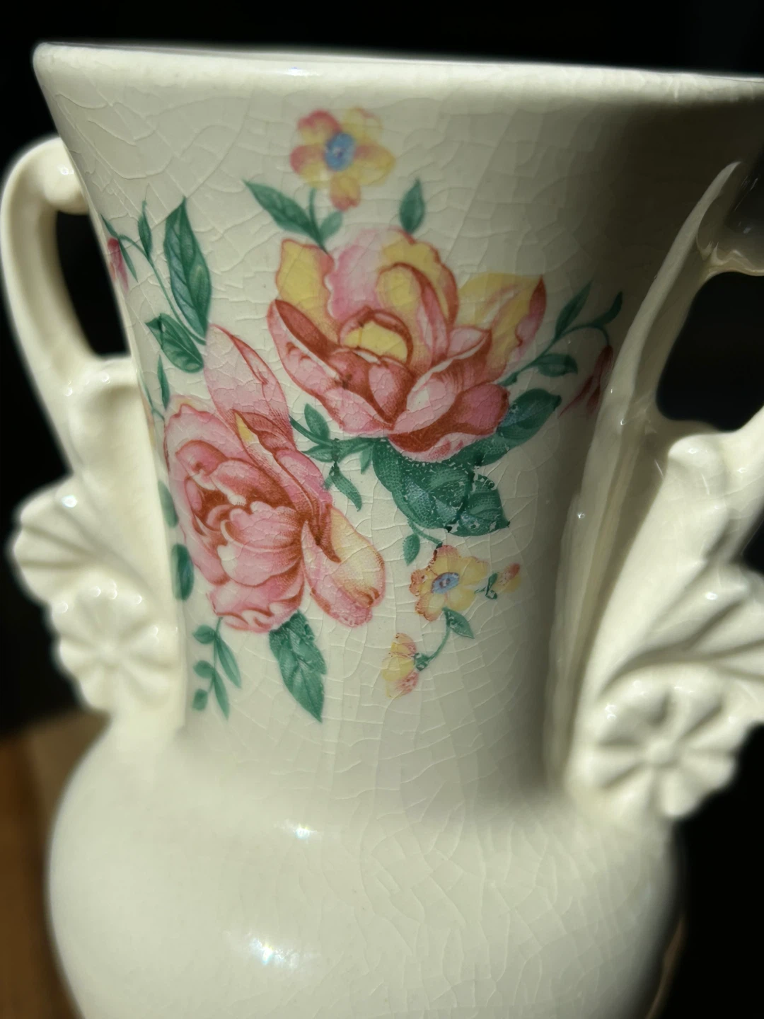 Vintage Royal Copley Floral Vase - photo 3