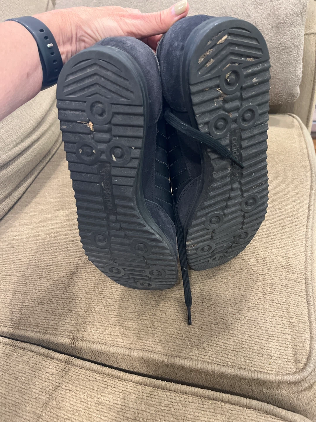 Adidas SL 72 Black Running Shoes 9.5 - photo 4