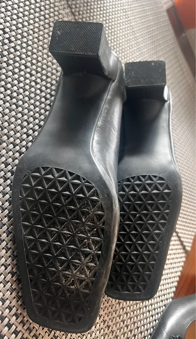 Jessica Black Heeled Pumps Size 7 - photo 5
