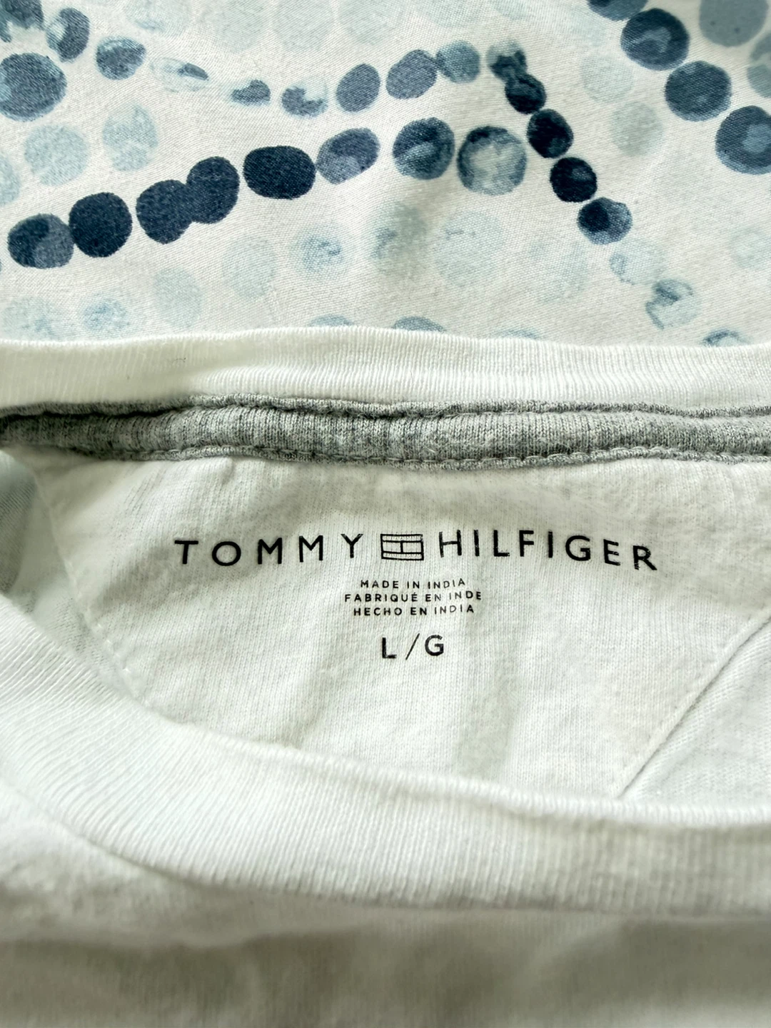 Tommy Hilfiger Men’s White Long Sleeve T-Shirt Size L - photo 2