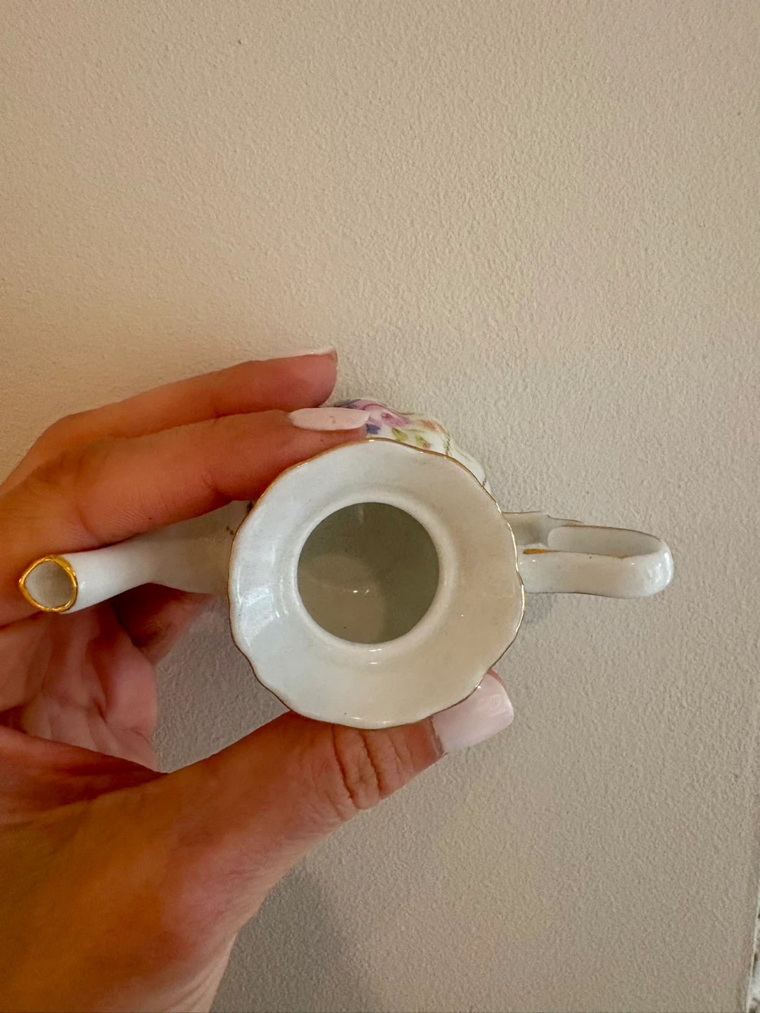 T. Limoges Floral Mini Teapot - photo 5
