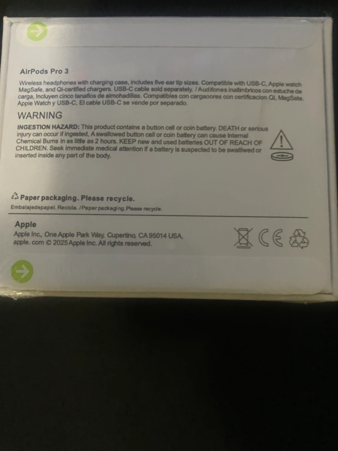 Apple AirPods Pro (3rd Generation) Wireless Earbuds - photo 2