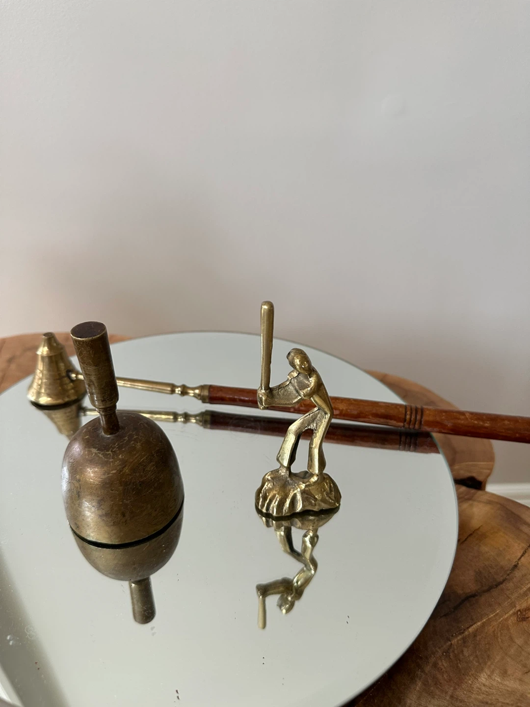 Vintage Brass Set of 3 items - photo 2
