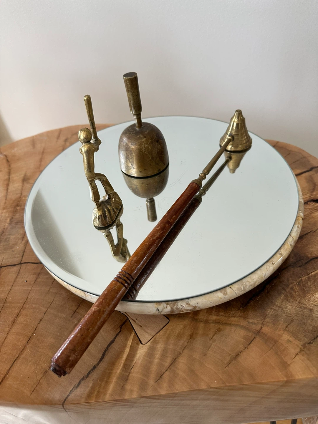Vintage Brass Set of 3 items - photo 3