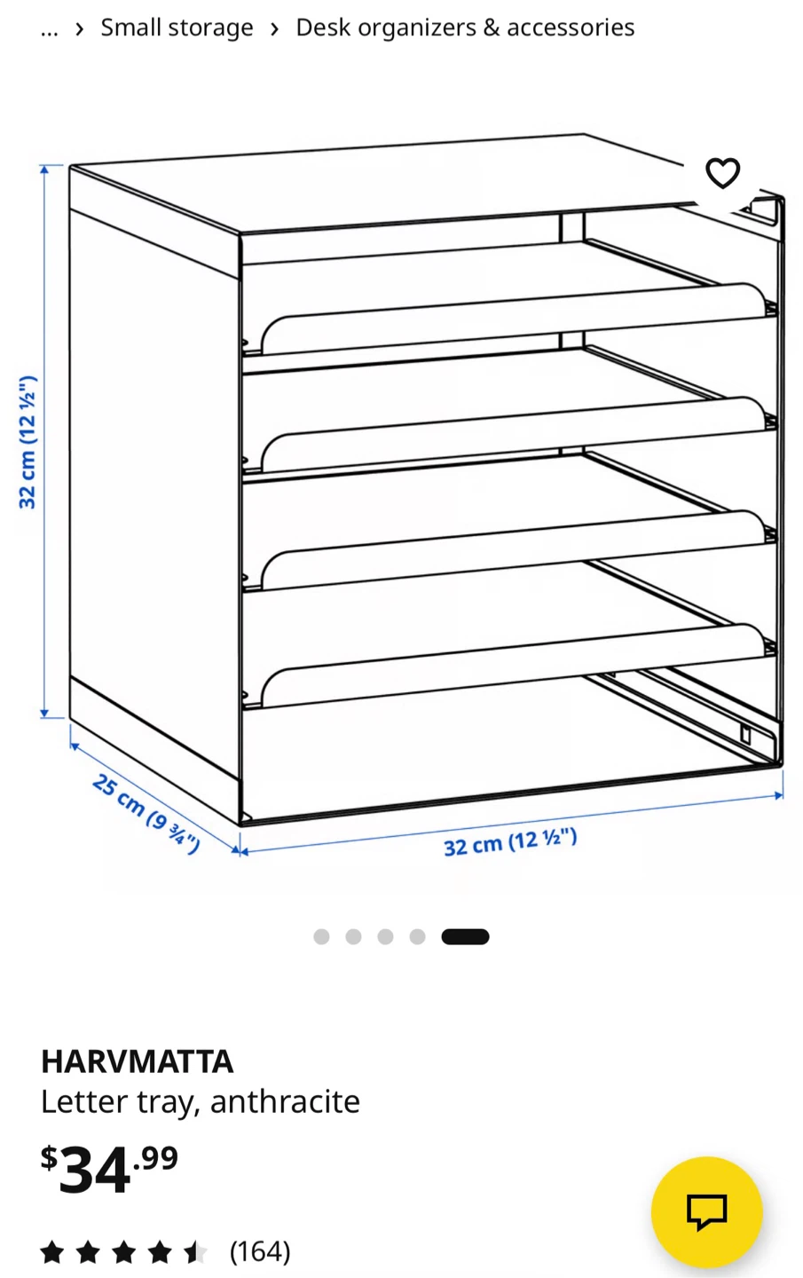 IKEA Letter Tray - - photo 3