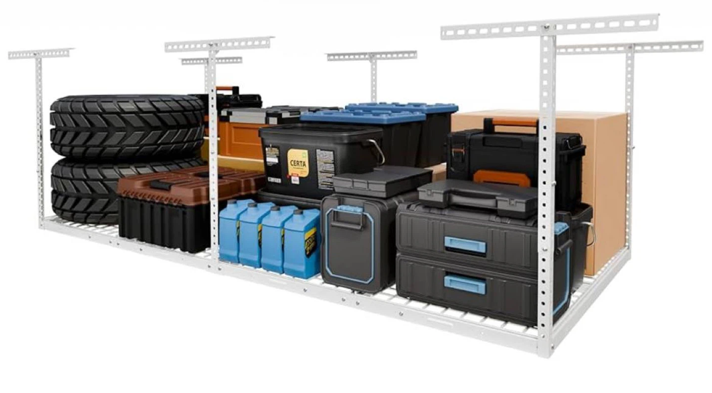 4’x8’ Ceiling Storage Rack | Heavy Duty Garage Storage - photo 5