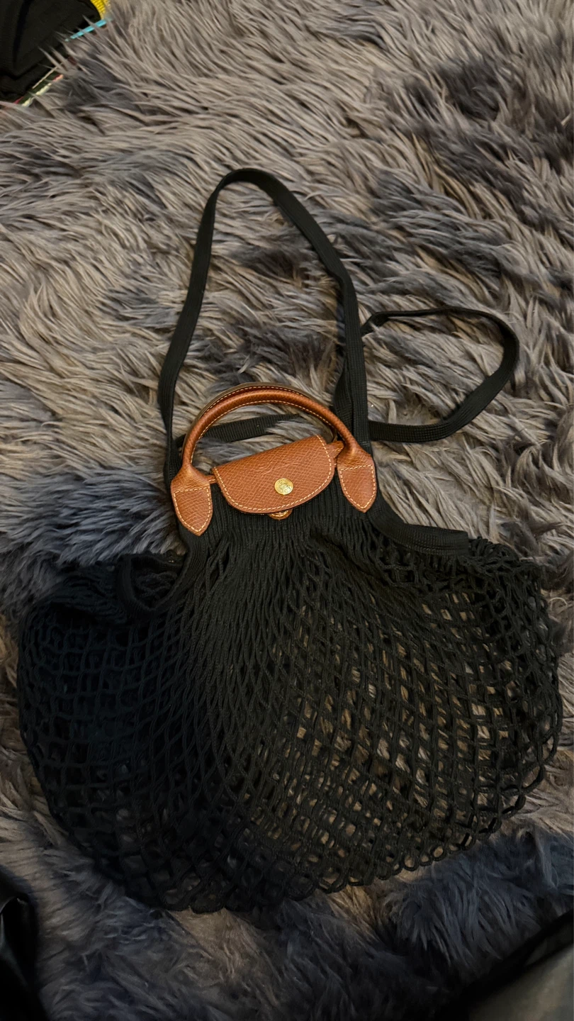 Longchamp Le Pliage Filet mesh-knit bag - photo 4