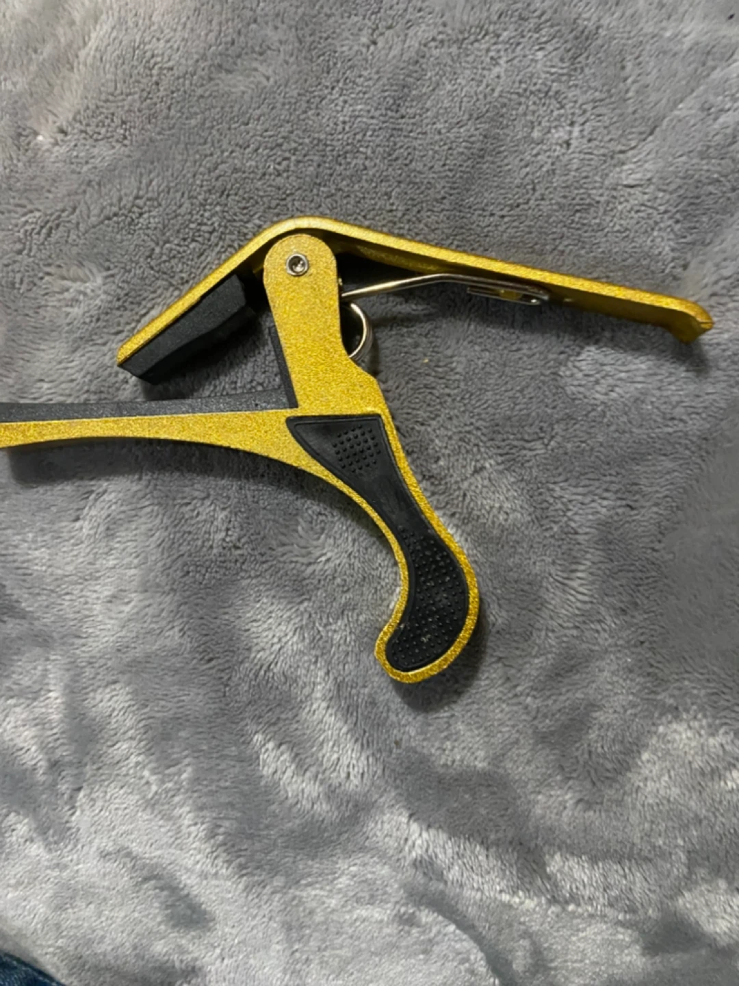 3 Guitar Capos - Gold, Silver, Black - photo 2