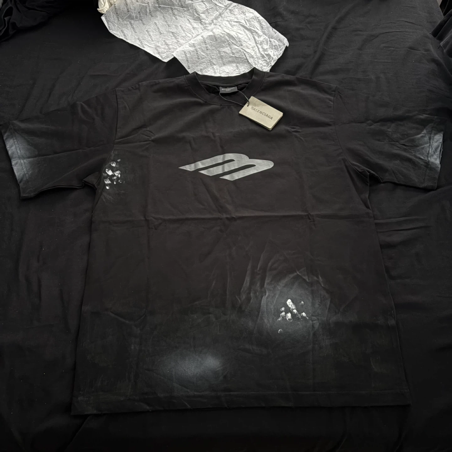 Balenciaga Logo T-Shirt - photo 2