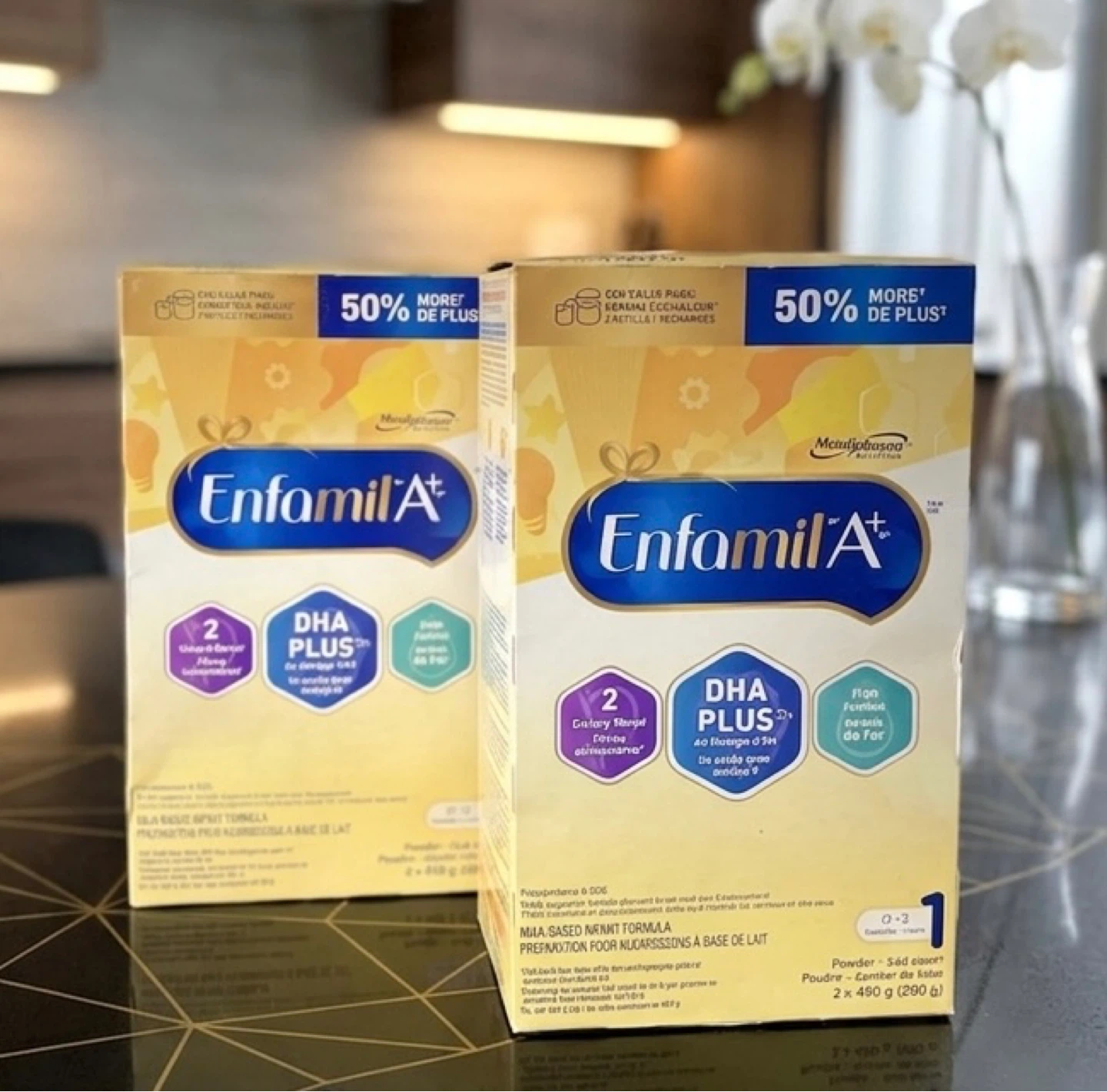 2 kg BRAND NEW Enfamil A+ Infant Formula 4 x 490 g