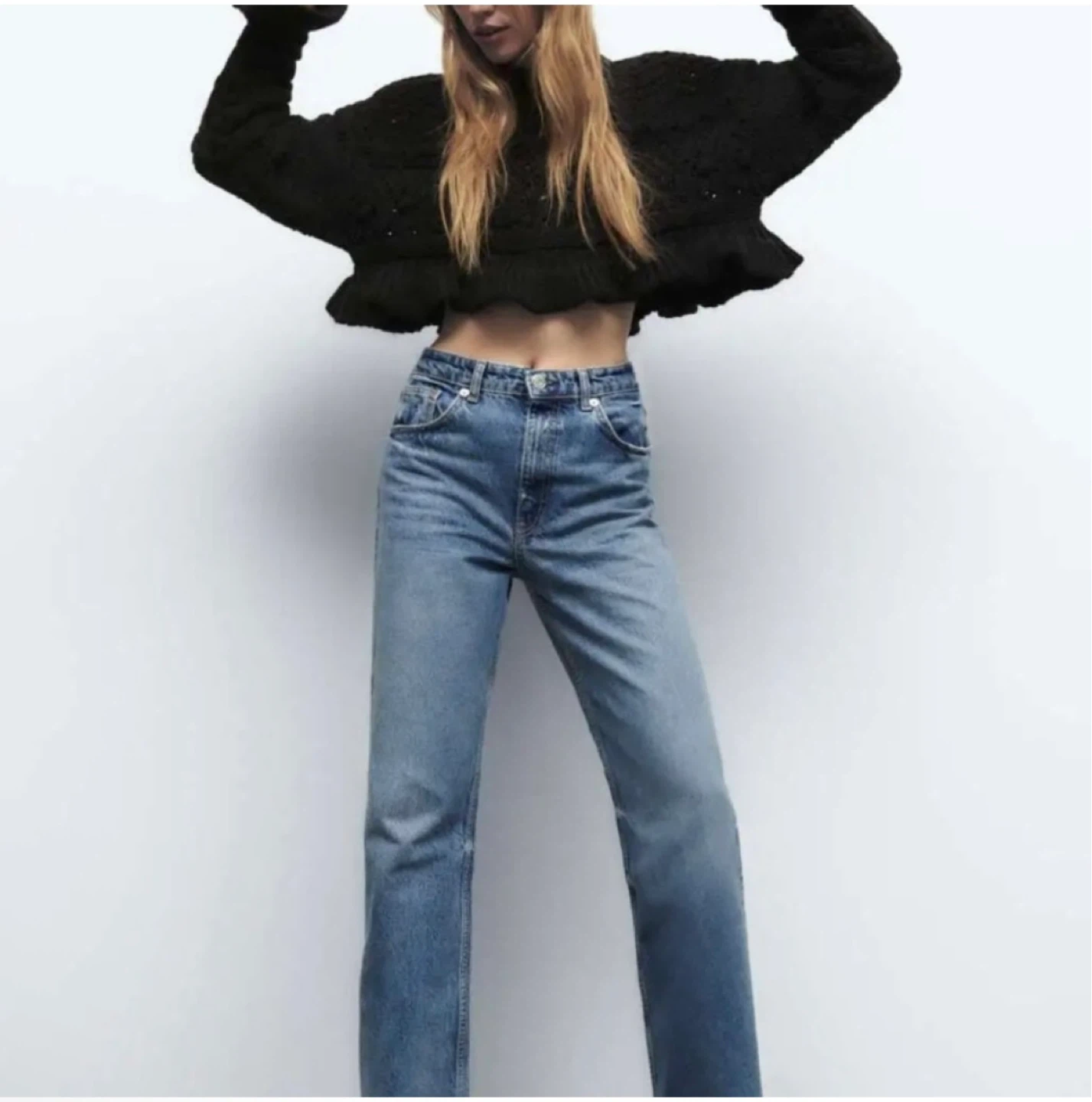 Black Knitted Sweater - photo 3