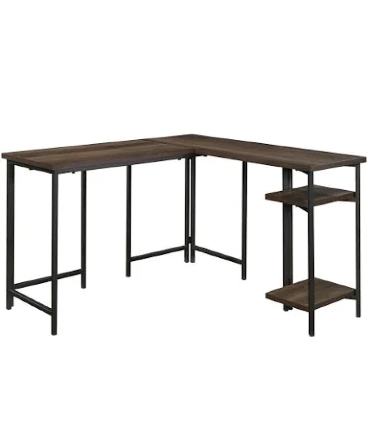 SAUDER L-Shaped Desk  -  Oak desk for home and office - photo 4