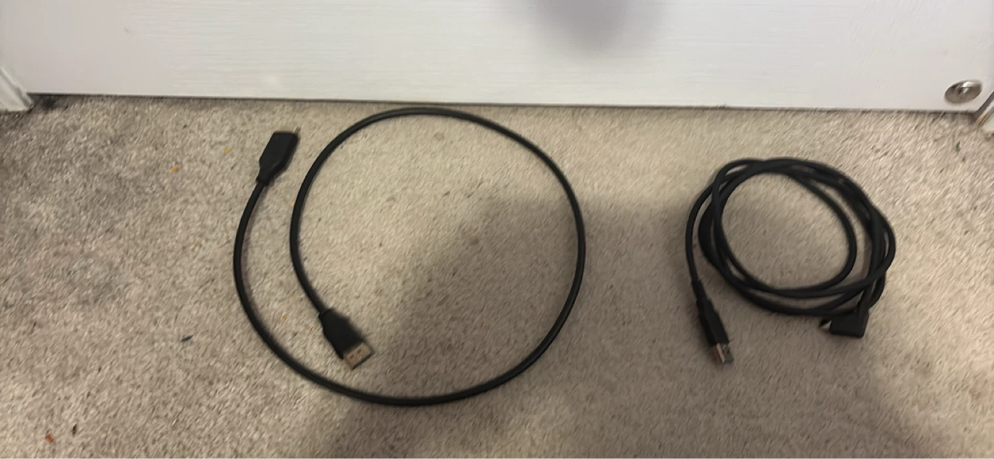 USB C to HDMI Cable Adapter and USB A to USB C Cable