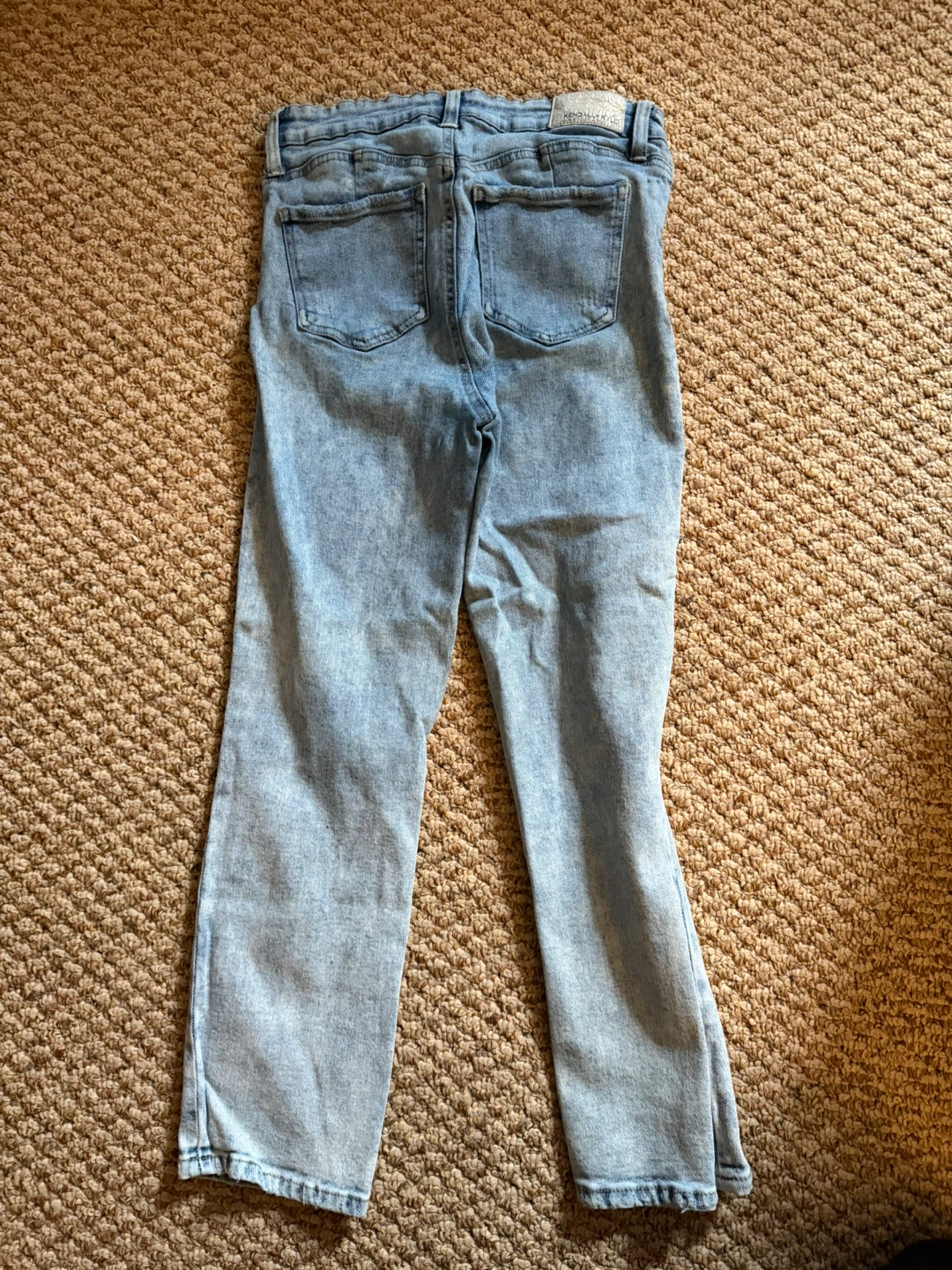 Kendall + Kylie The Icon High Rise Straight Jeans