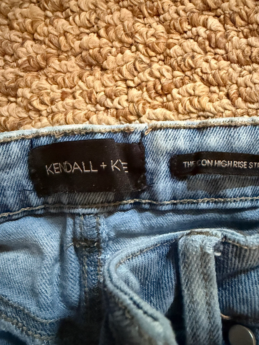 Kendall + Kylie The Icon High Rise Straight Jeans - photo 2