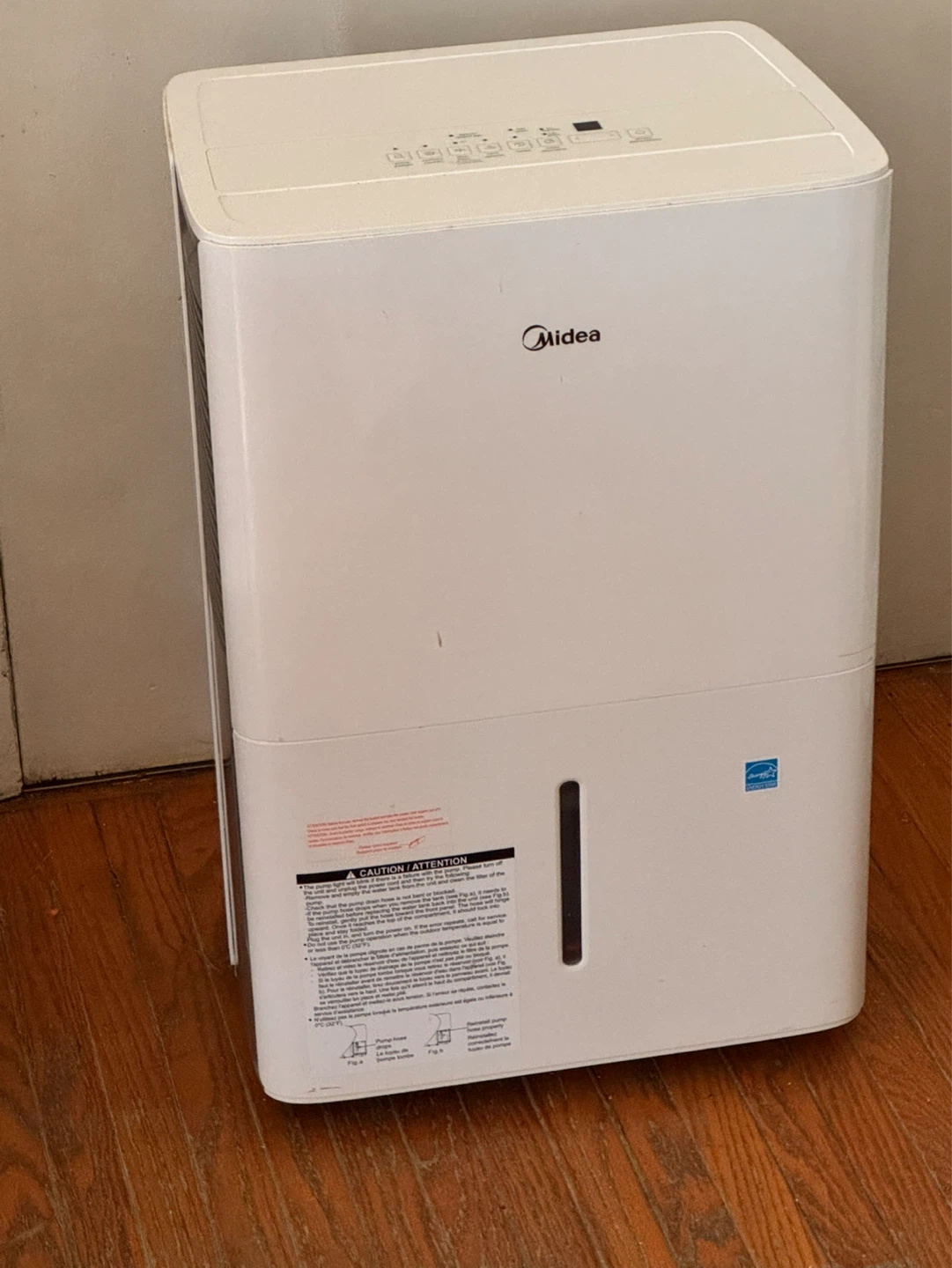Midea 50 Pint Dehumidifier with Pump
