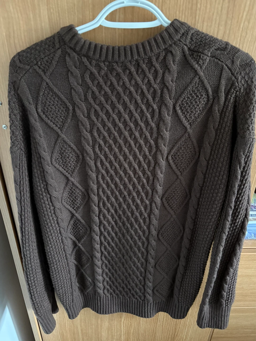 Kersh Wool Rich Blend Cable Knit Sweater - M/M - photo 2