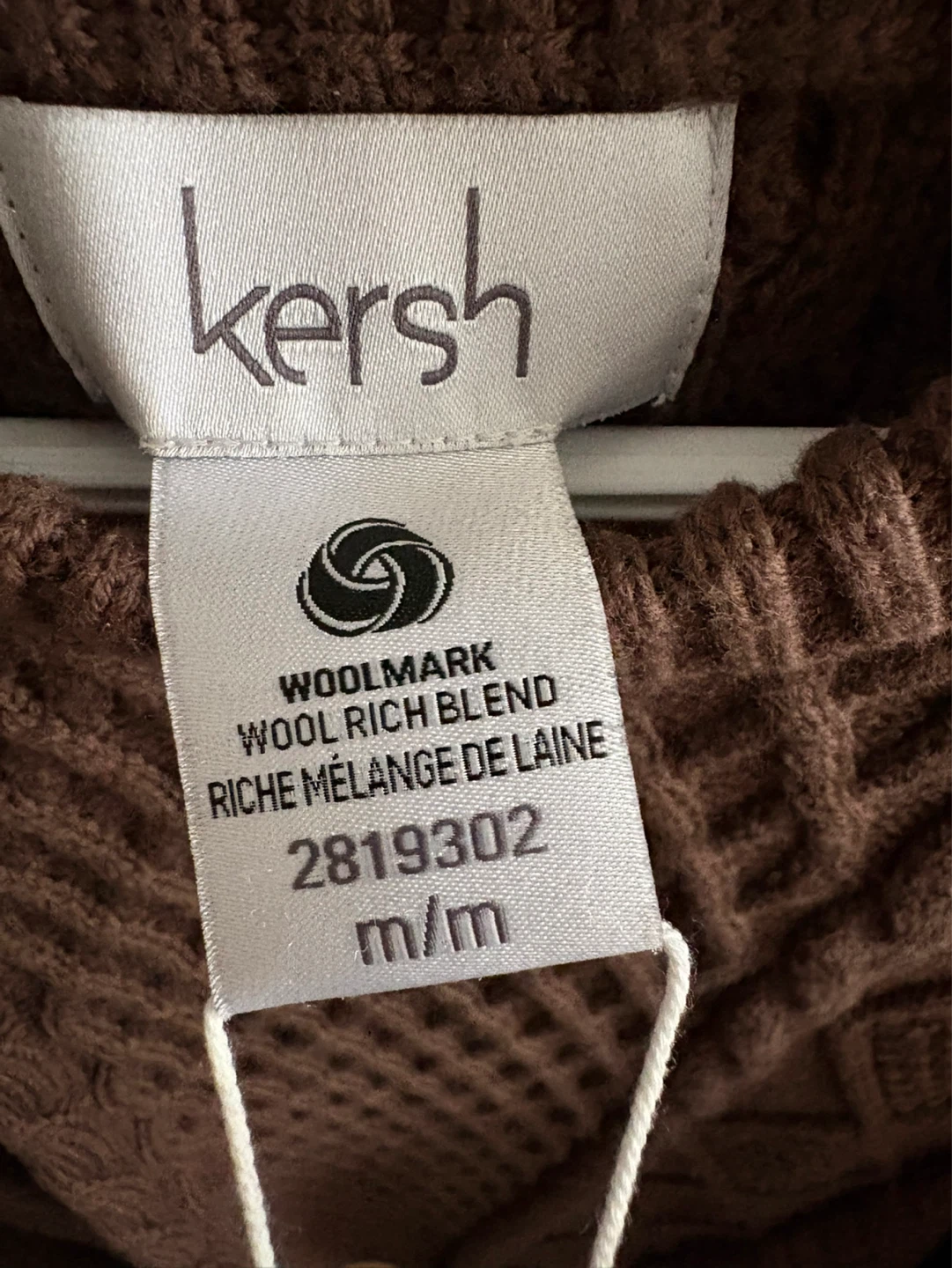 Kersh Wool Rich Blend Cable Knit Sweater - M/M - photo 3