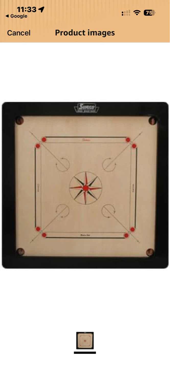 Surco Carrom Board 4mm or 30/30