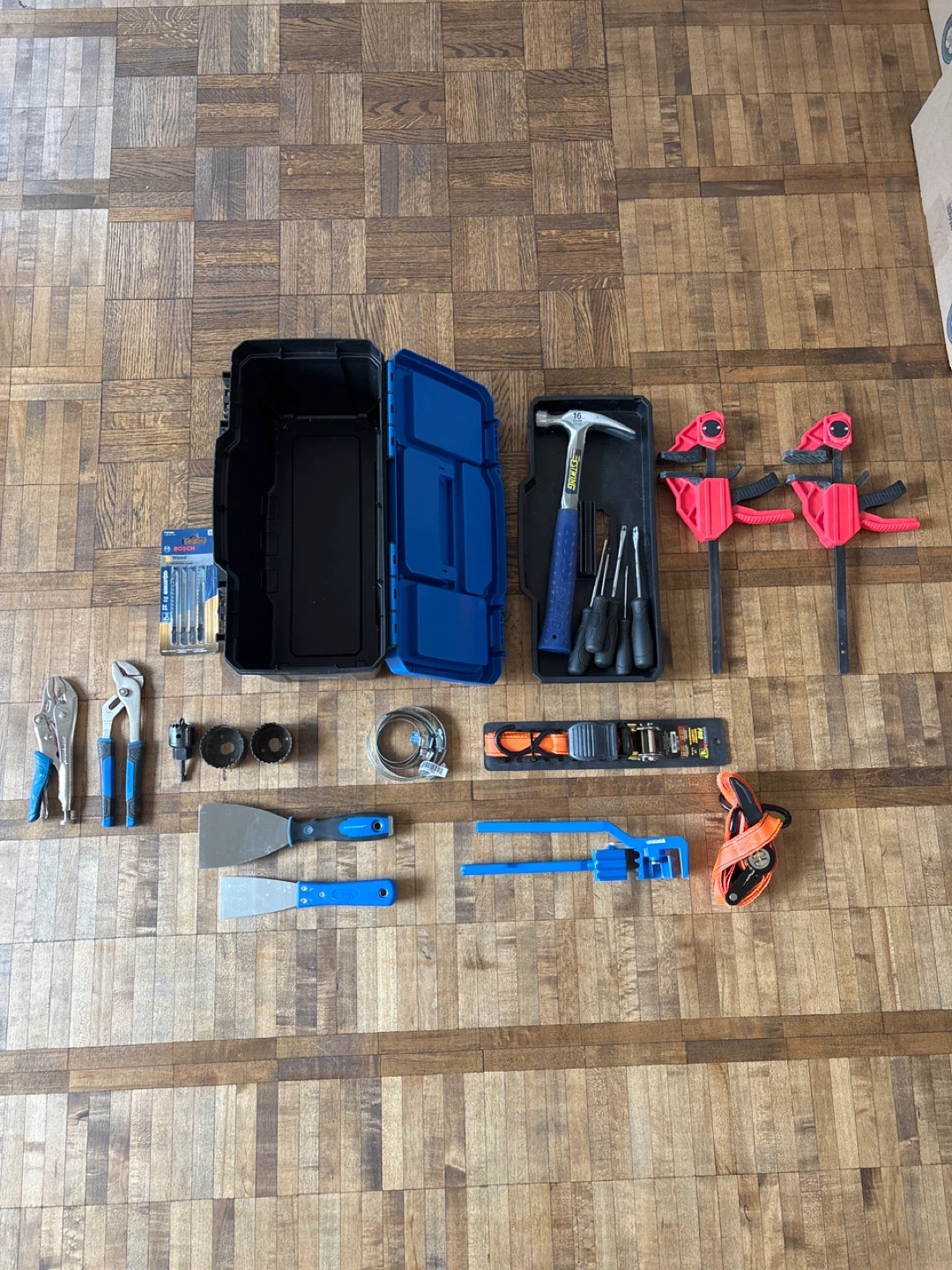Mastercraft Tool Box with Organizer Top