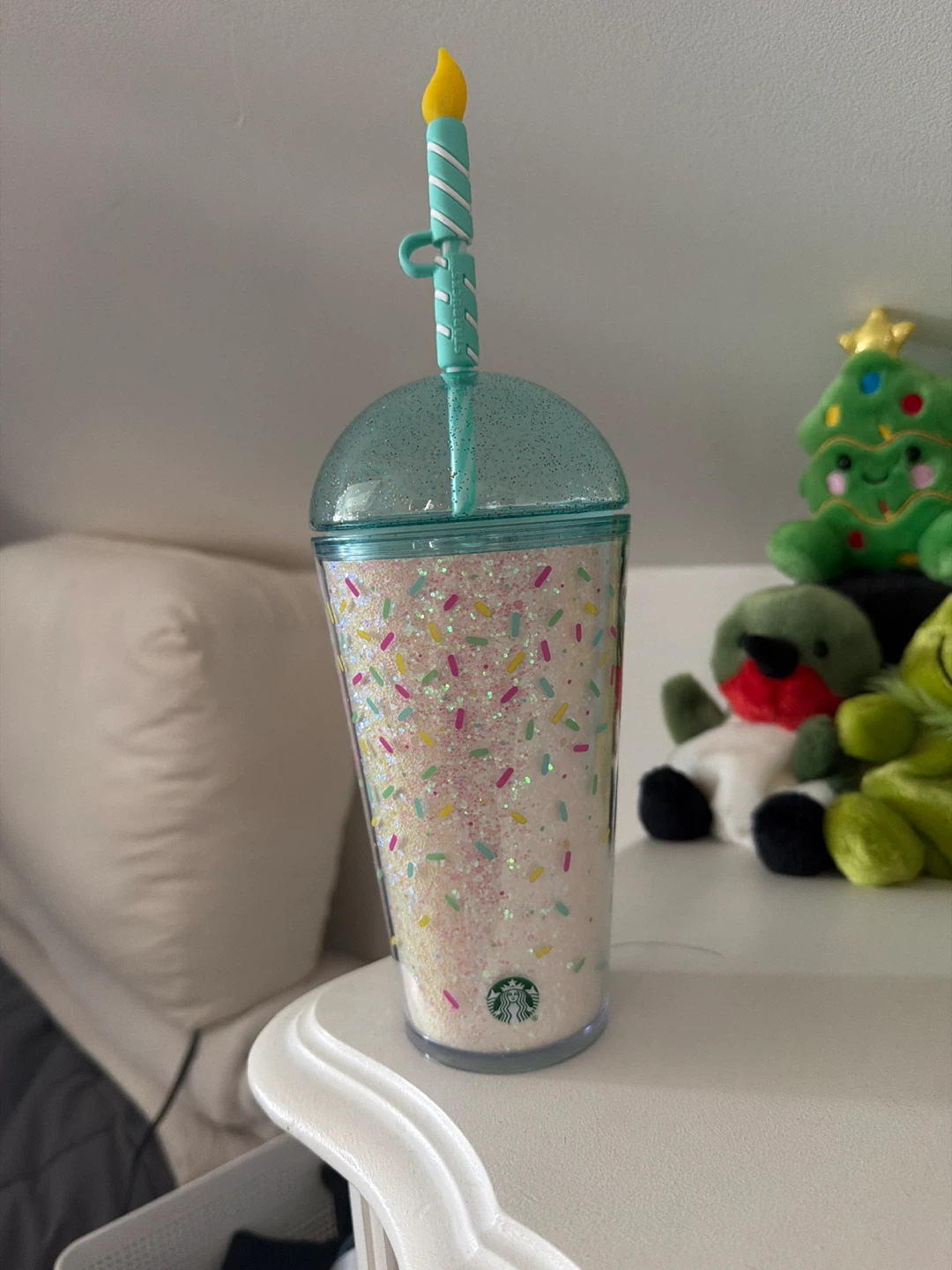 Starbucks Tumbler with removable Candle Straw cover