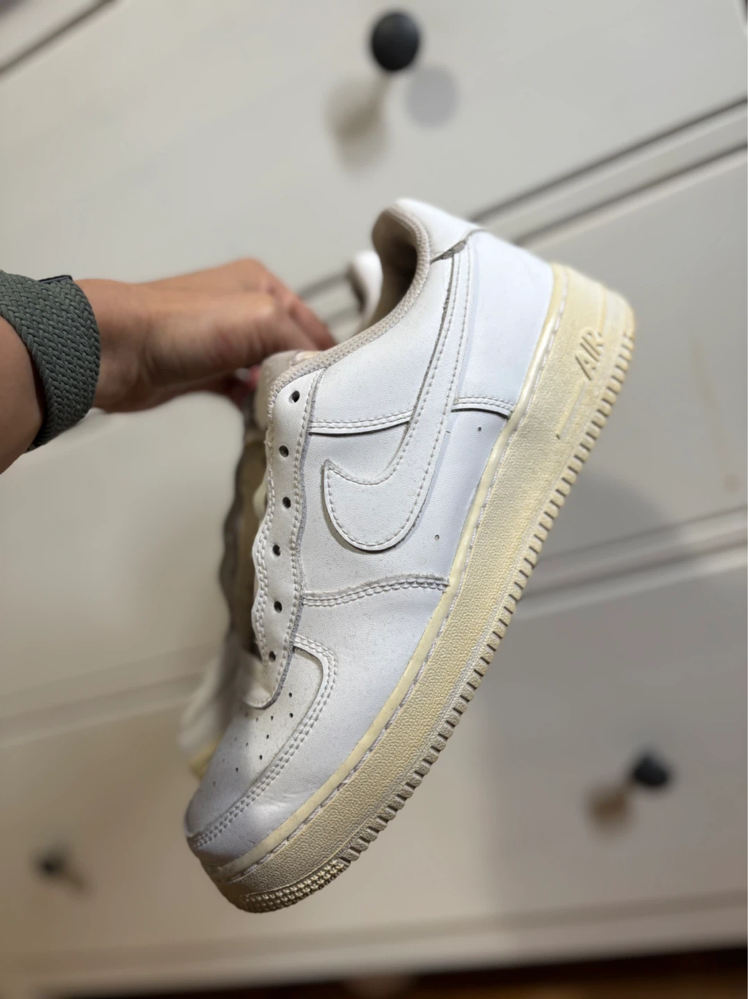 Nike Air Force 1 White Sneakers