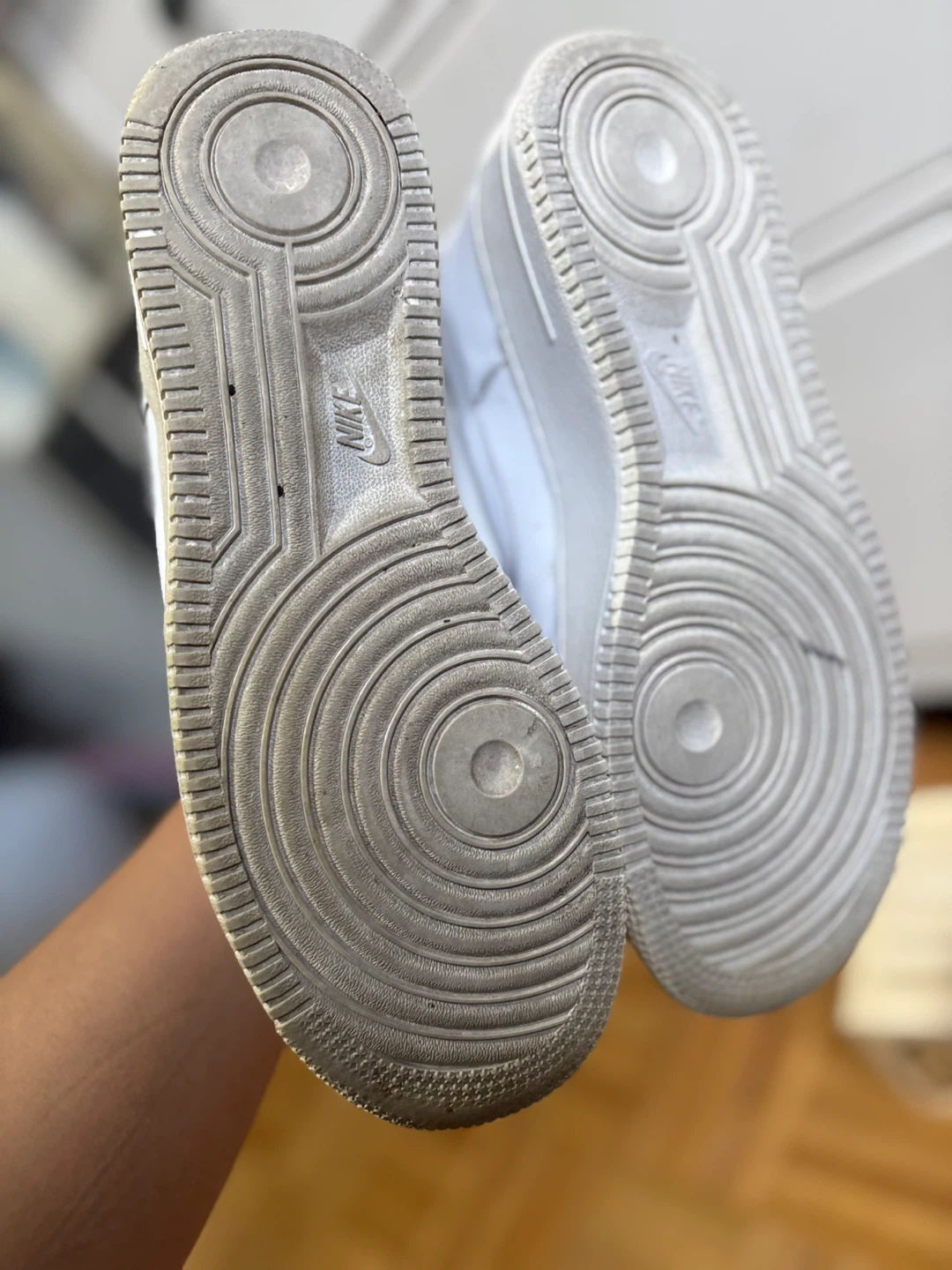 Nike Air Force 1 White Sneakers - photo 4