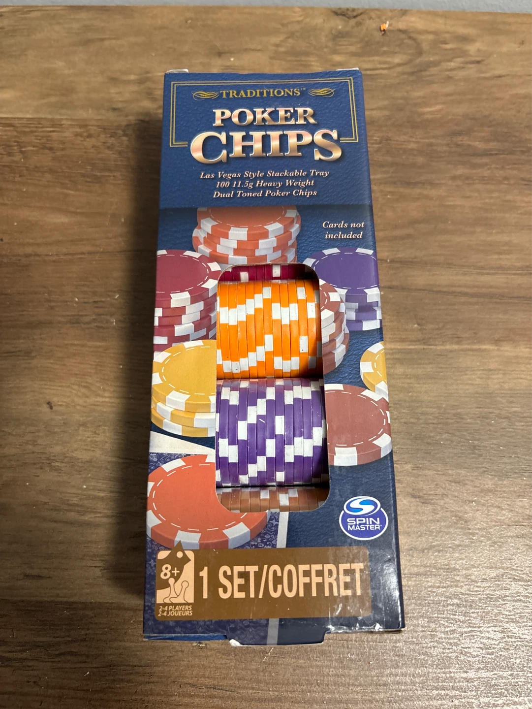 Traditions Poker Chips 100ct