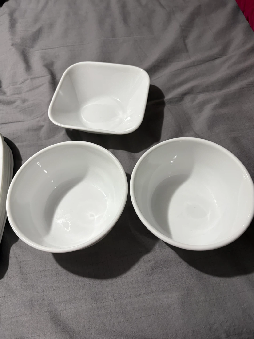 Corelle White Square Dinner Plates and Bowls Set - photo 4
