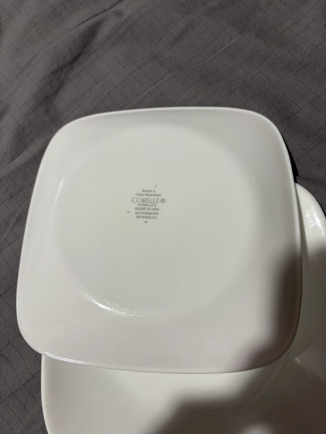 Corelle White Square Dinner Plates and Bowls Set - photo 2