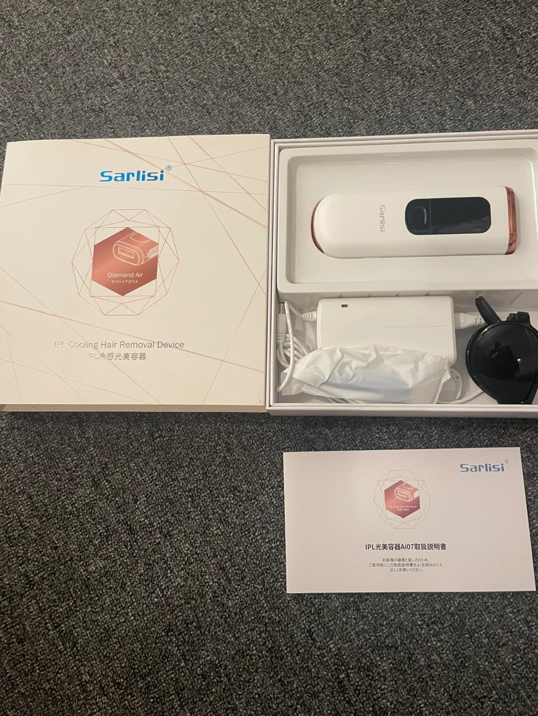 Sarlisi IPL Cooling Hair Removal Device