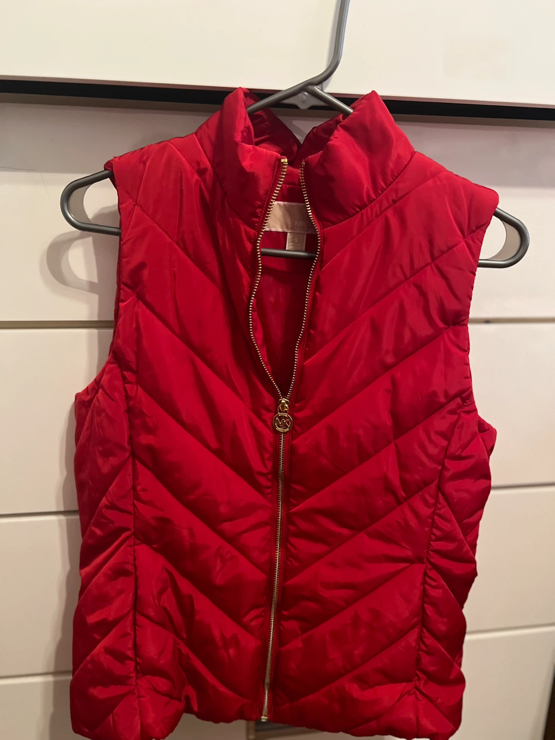 Michael Kors Puffer Vest - Red - photo 2