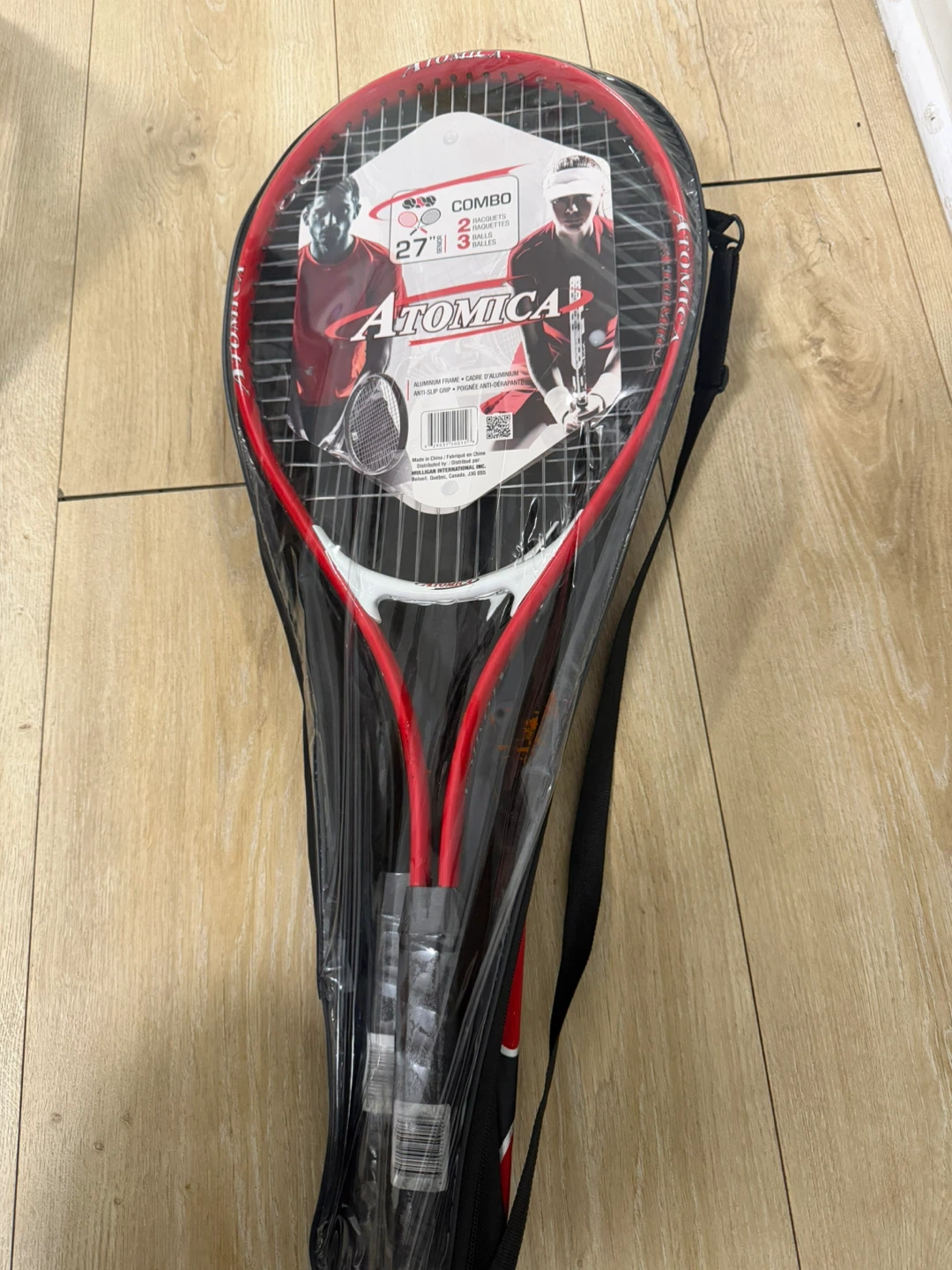 Atomica Combo Tennis Racquet Set with Ball