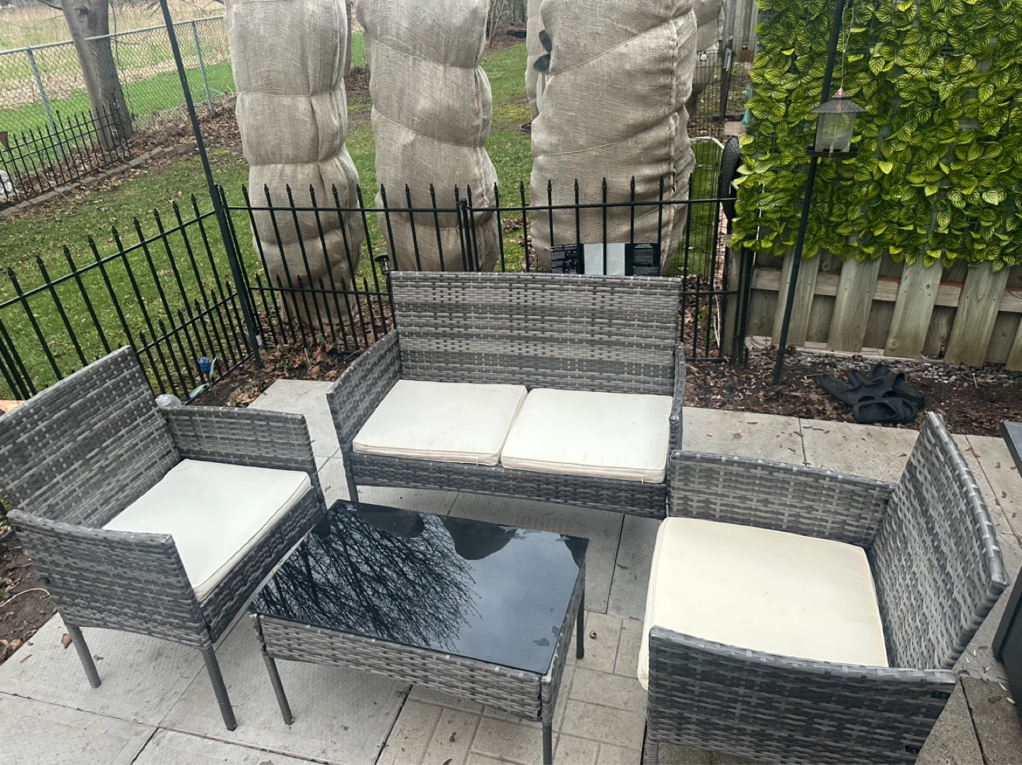 Patio Set with Coffee Table - photo 2