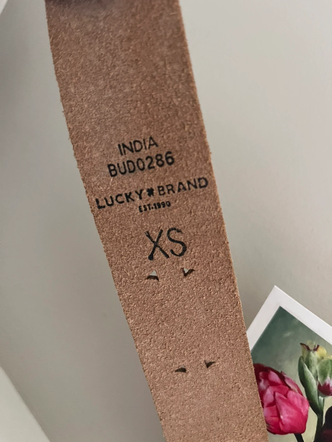 Lucky Brand Western Embroidered Belt - photo 5